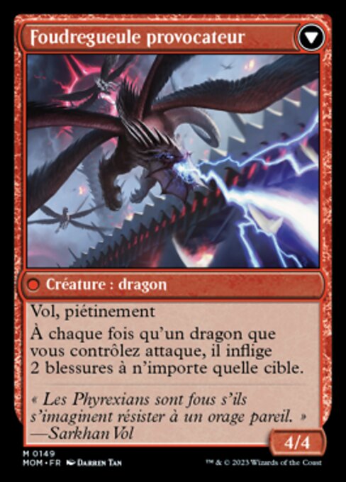 Invasion of Tarkir // Defiant Thundermaw - Verso