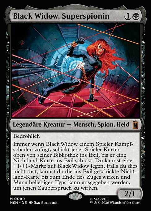 Black Widow, Super Spy