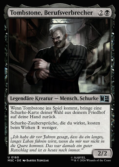Tombstone, Career Criminal