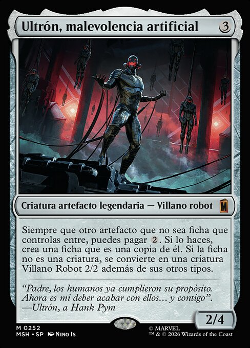 Ultron, Artificial Malevolence