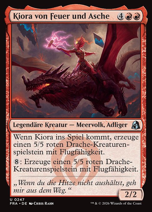 Kiora of Fire and Ashes