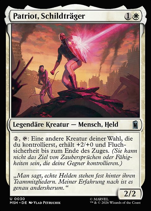 Patriot, Shield Wielder