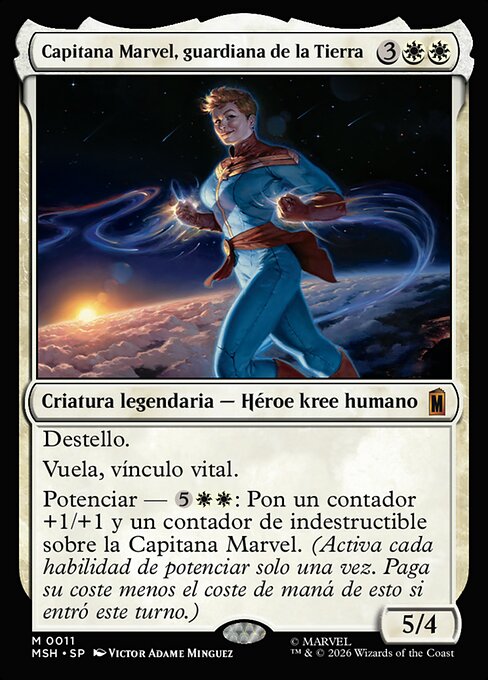 Captain Marvel, Earth's Protector