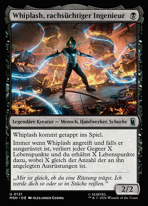 Whiplash, Vengeful Engineer