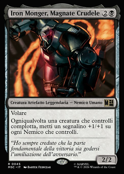 Iron Monger, Sadistic Tycoon