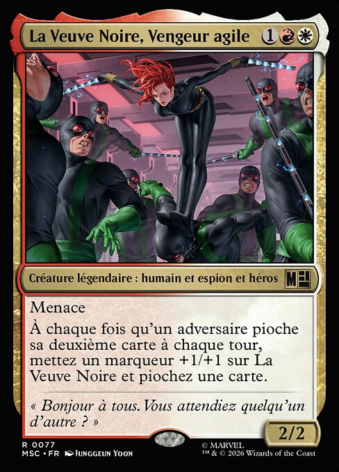 Black Widow, Agile Avenger