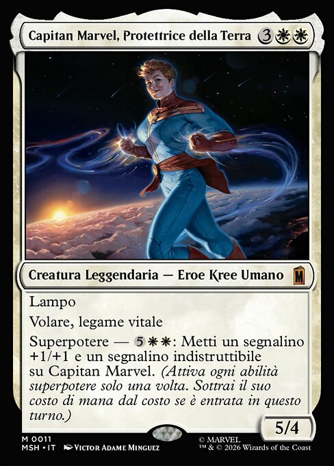 Captain Marvel, Earth's Protector