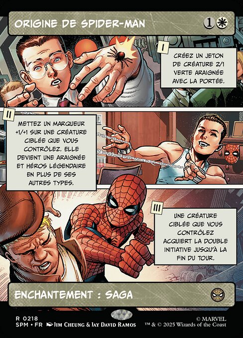 Origin of Spider-Man