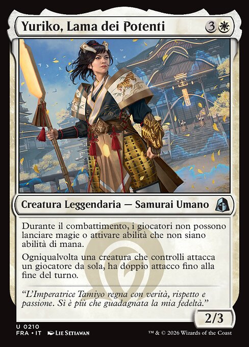 Yuriko, Blade of the Mighty