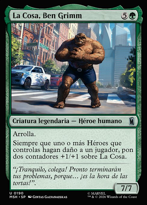 The Thing, Ben Grimm