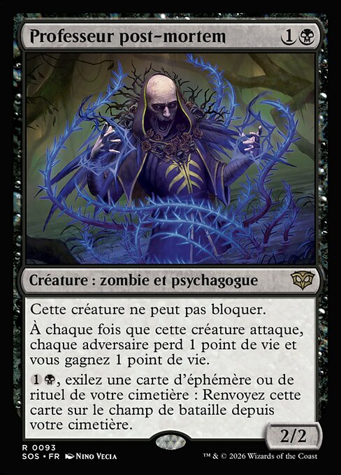 Postmortem Professor