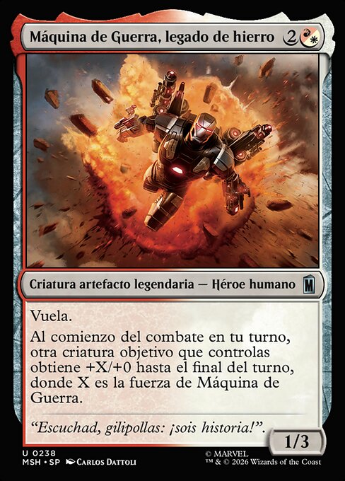 War Machine, Legacy of Iron
