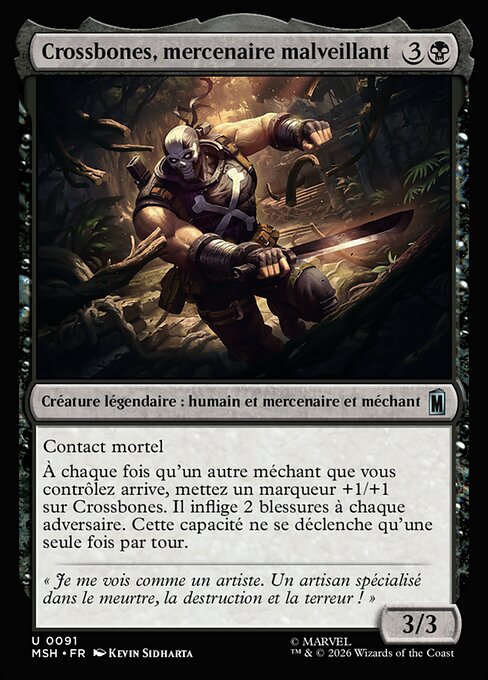 Crossbones, Malicious Mercenary