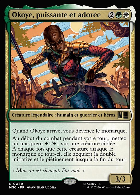 Okoye, Mighty and Adored