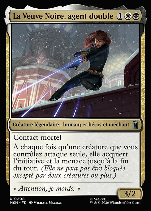 Black Widow, Double Agent