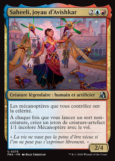 Saheeli, Jewel of Avishkar