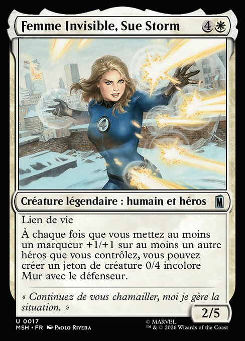 Invisible Woman, Sue Storm