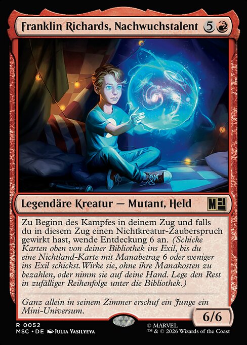 Franklin Richards, Ascendant
