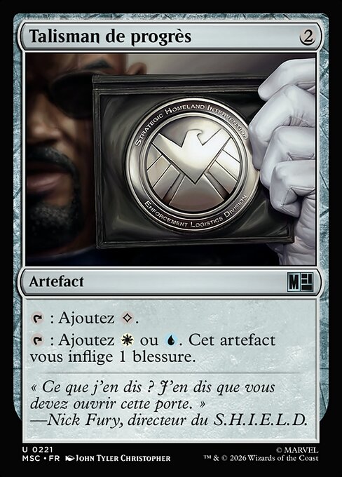 Talisman of Progress