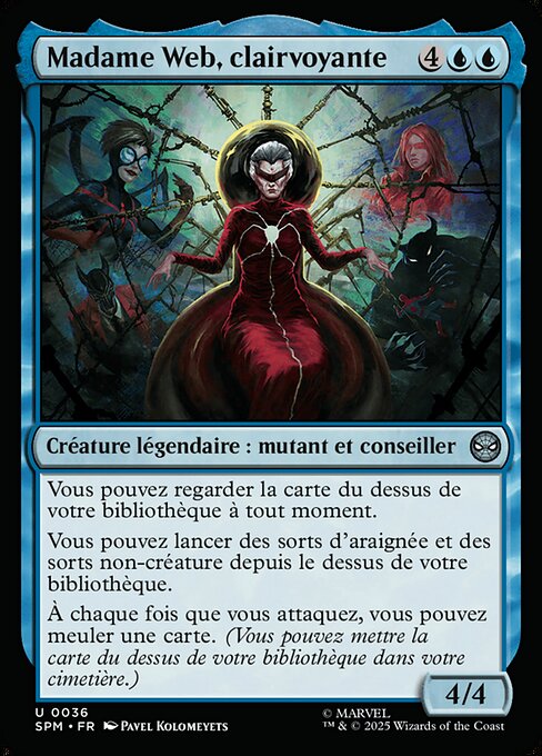 Madame Web, Clairvoyant