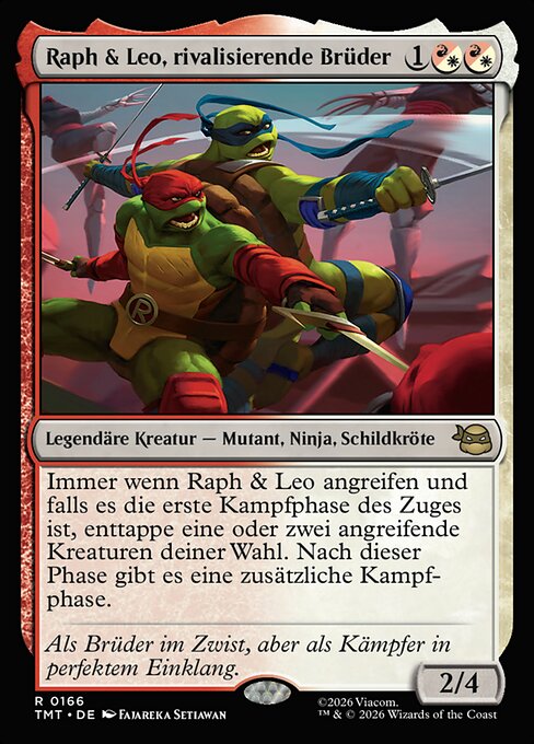 Raph & Leo, Sibling Rivals