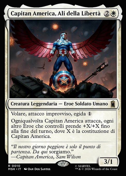 Captain America, Wings of Freedom