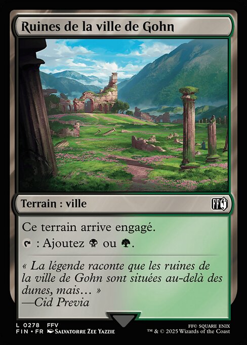 Gohn, Town of Ruin