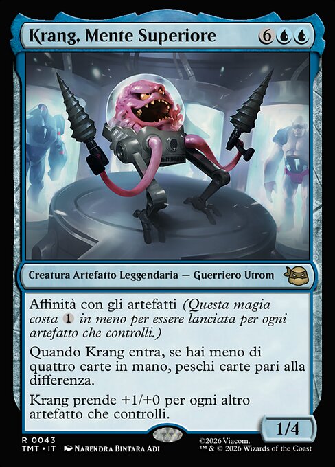Krang, Master Mind