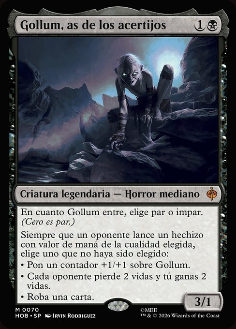 Gollum, Riddle Master