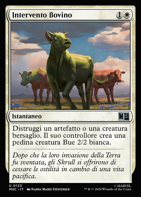 Bovine Intervention