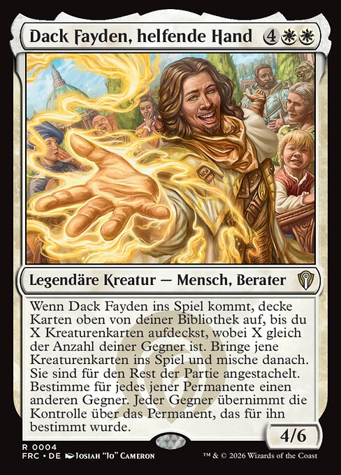 Dack Fayden, Helping Hand
