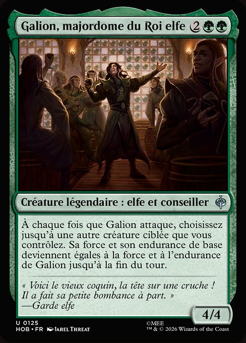Galion, Elvenking's Butler