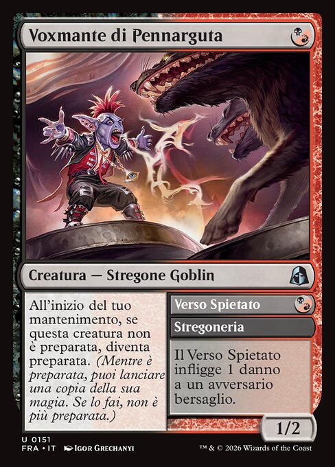 Stingerquill Voxmancer // Vicious Verse