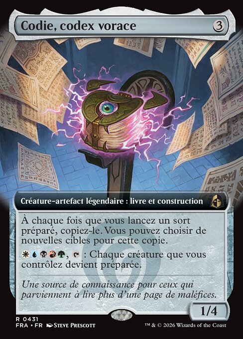 Codie, Ravenous Codex