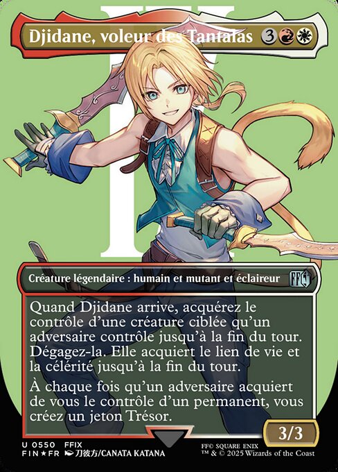 Zidane, Tantalus Thief