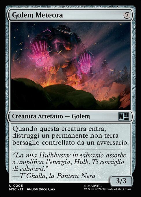 Meteor Golem