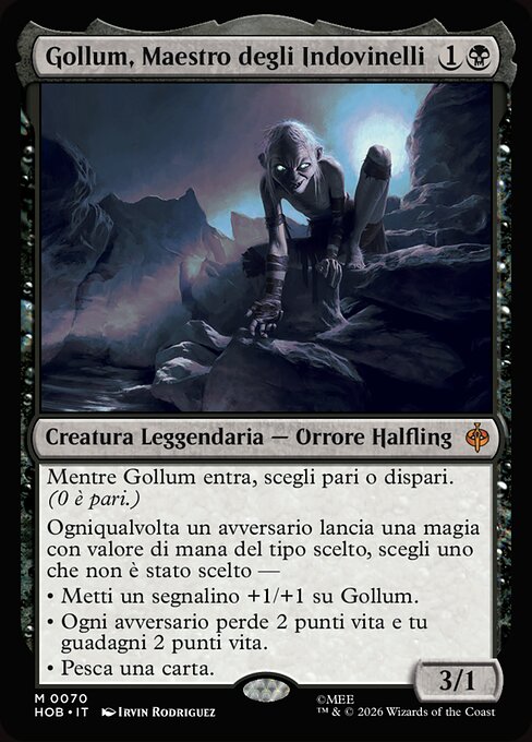 Gollum, Riddle Master