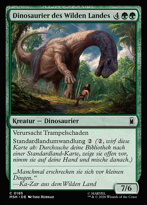 Savage Land Dinosaur