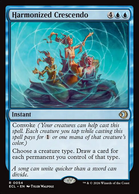 Harmonized Crescendo