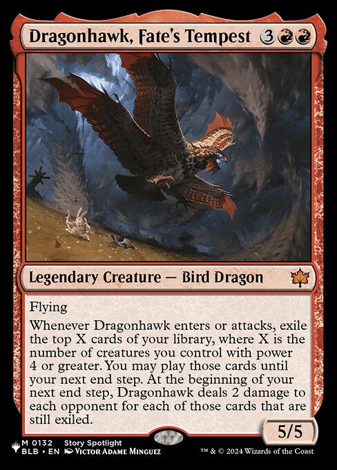 Dragonhawk, Fate's Tempest