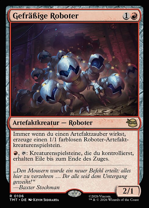 Ravenous Robots
