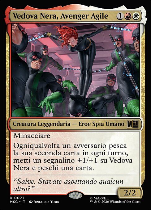 Black Widow, Agile Avenger