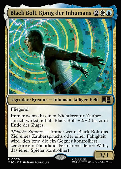 Black Bolt, Inhuman King