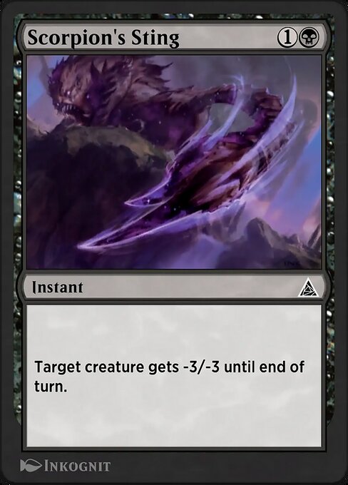 Scorpion's Sting