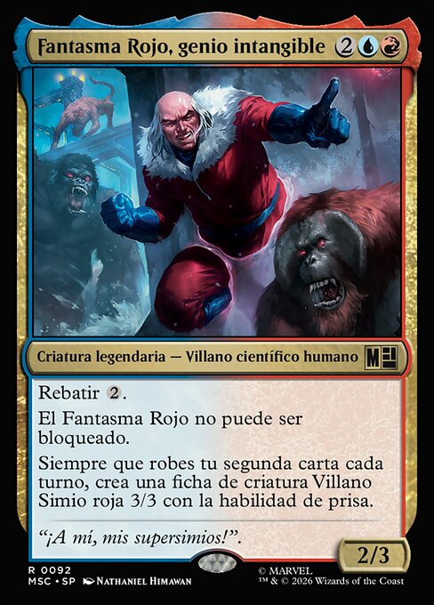 Red Ghost, Intangible Genius