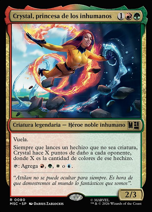 Crystal, Inhuman Princess