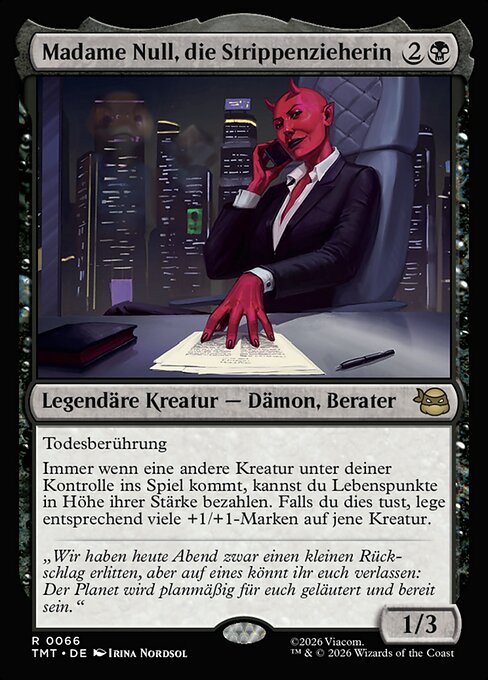 Madame Null, Power Broker