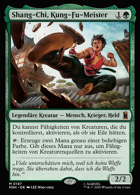 Shang-Chi, Master of Kung Fu