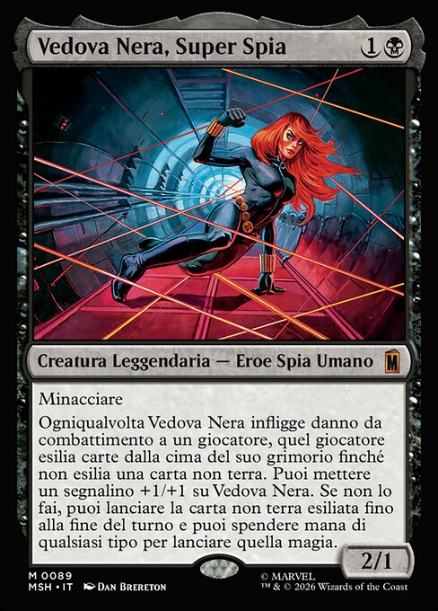 Black Widow, Super Spy