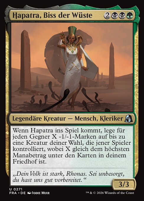 Hapatra, the Desert Fang